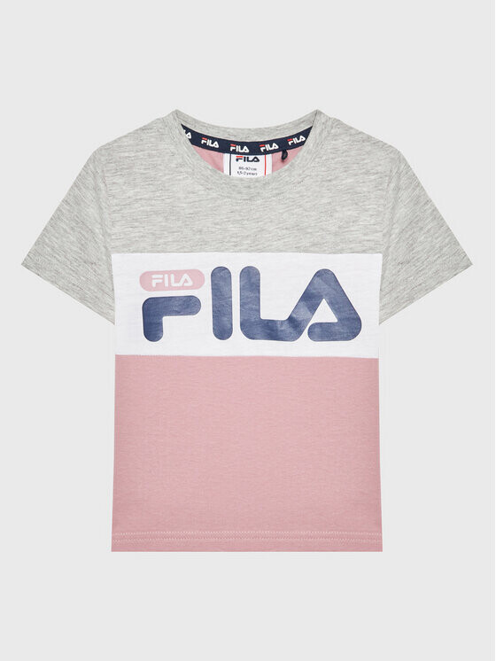 

Футболка стандартного кроя Fila, розовый