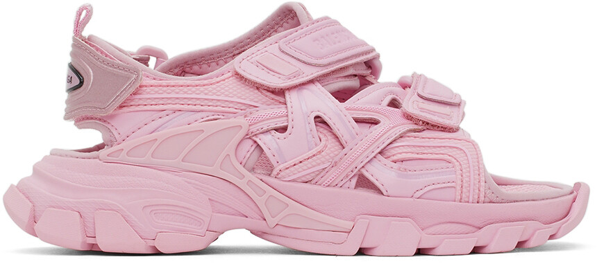 

Детские розовые спортивные сандалии Balenciaga Kids