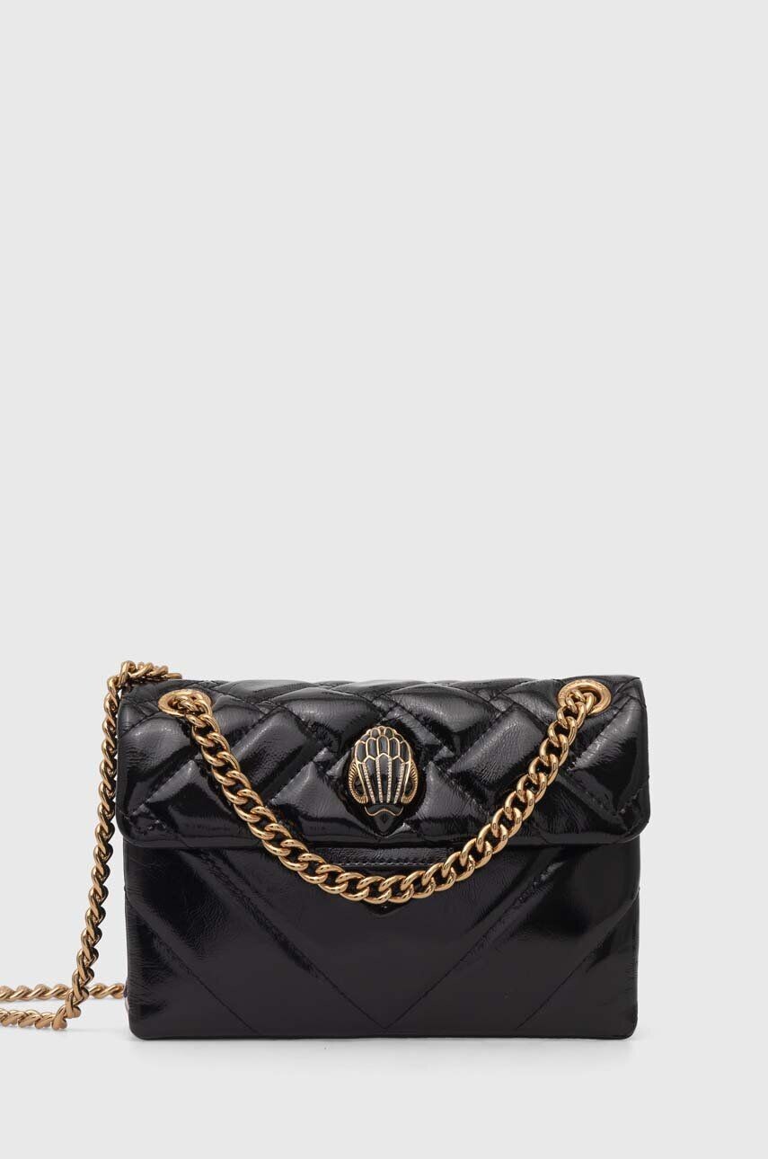 

Кожаная сумка Kurt Geiger London MINI KENSINGTON E, черный