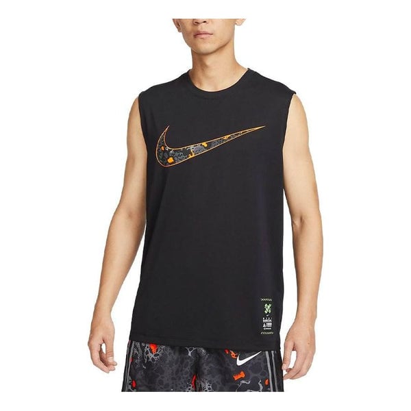 

Футболка Nike Dri-FIT Sleeveless GCEL T-Shirt 'Black', черный