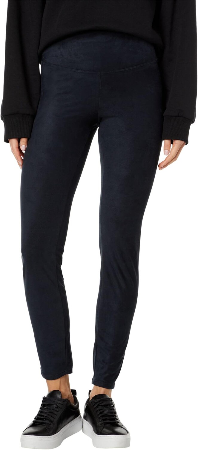 

Леггинсы Yummie Faux Suede Shaping Leggings, черный
