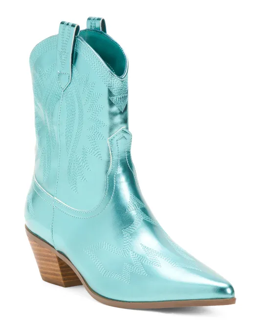 

Ковбойские сапоги Leon Western Cushionaire, синий