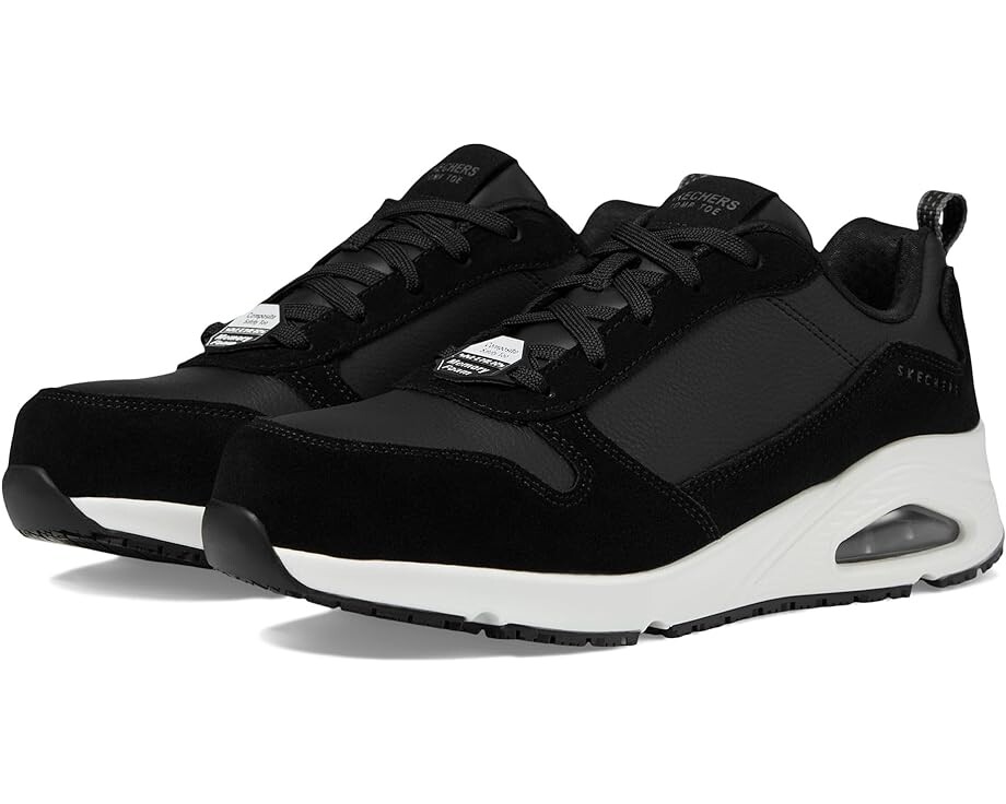 

Кроссовки SKECHERS Work Uno SR - Elainy Comp Toe, цвет Black/White