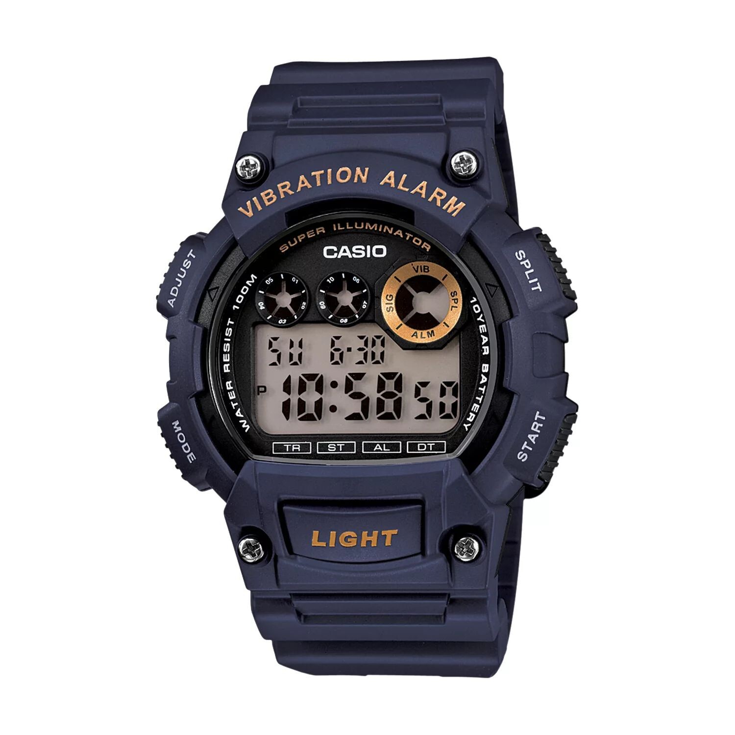 

Мужские цифровые часы с хронографом Casio