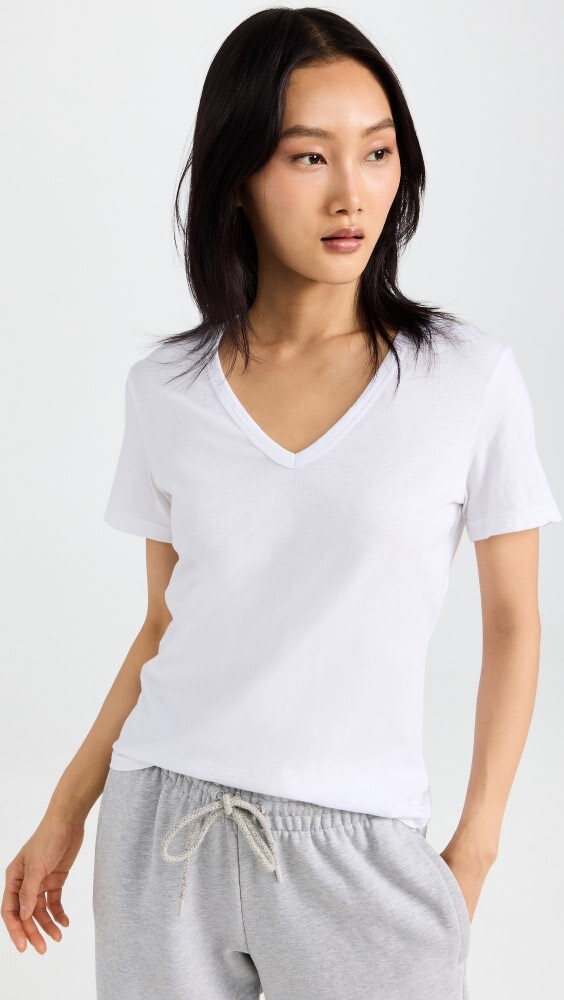 

Футболка Cotton Citizen Standard V Neck, белый
