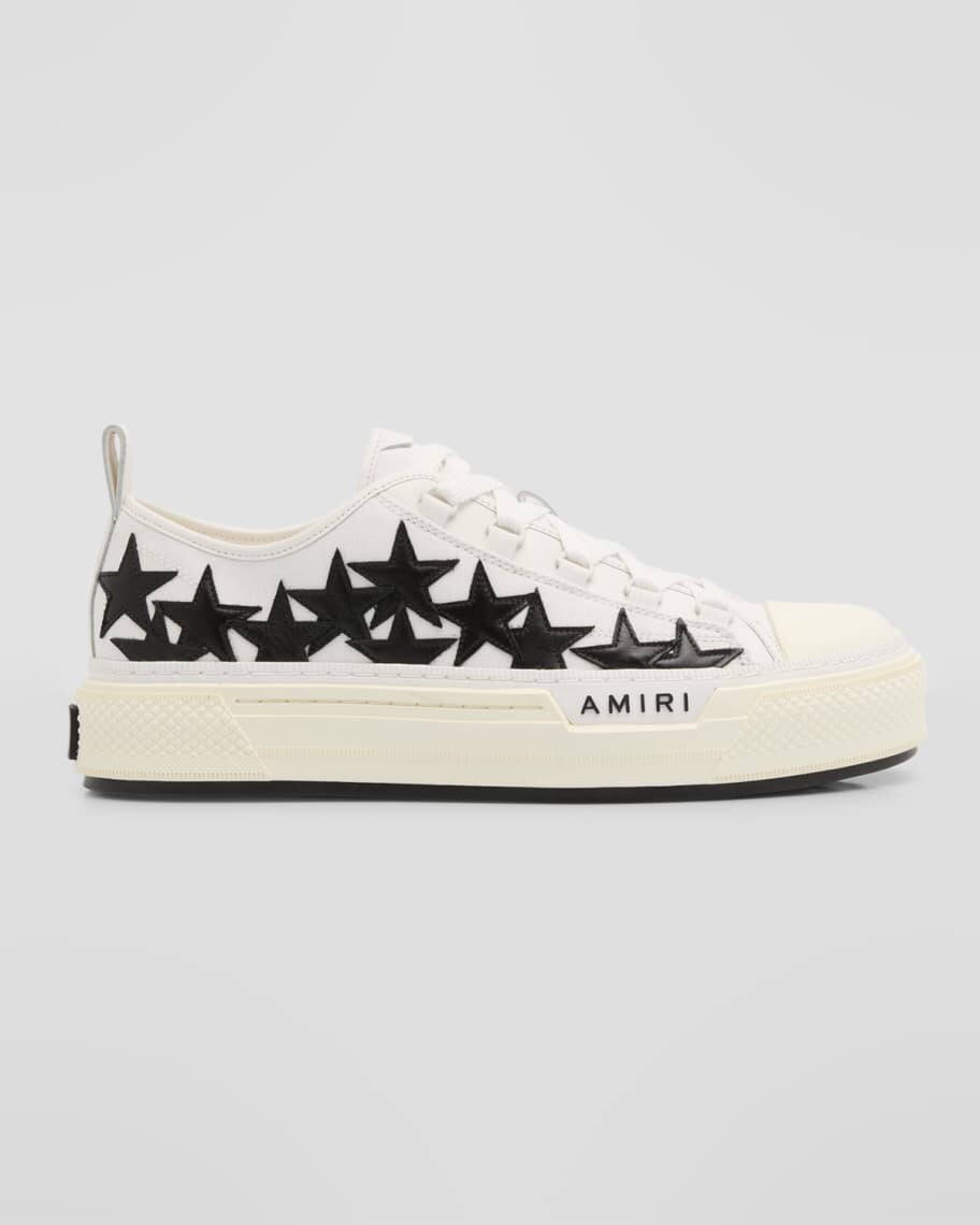 

Мужские низкие кеды Stars Court из плотной ткани Amiri