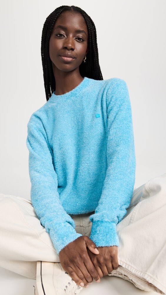 

Свитер Acne Studios Crewneck, синий
