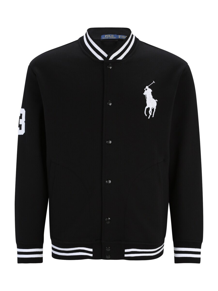 

Худи Polo Ralph Lauren Big & Tall Zip-Up Hoodie, черный