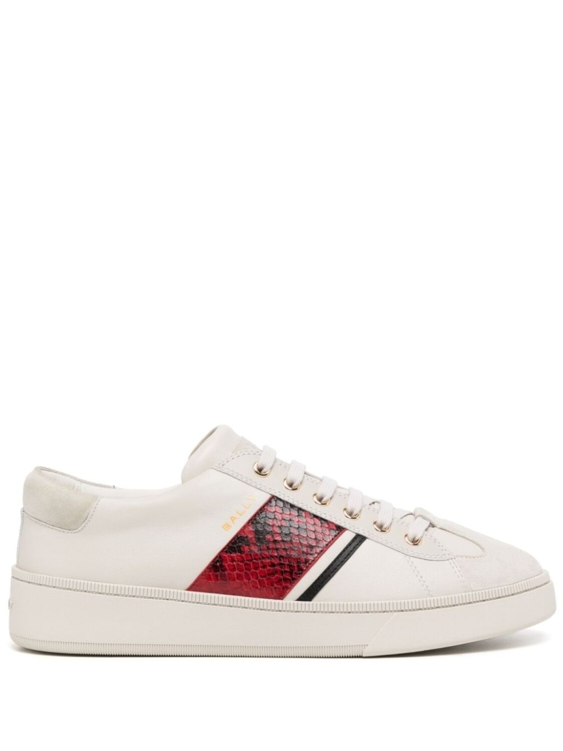 

Кроссовки Bally with Inserts, белый/красный