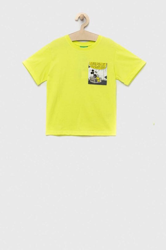 

Детская футболка United Colors of Benetton, желтый