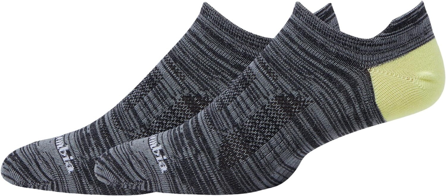 

Space Dye Coolmax No Show Легкая упаковка из 2 шт. Columbia, цвет Black/Black