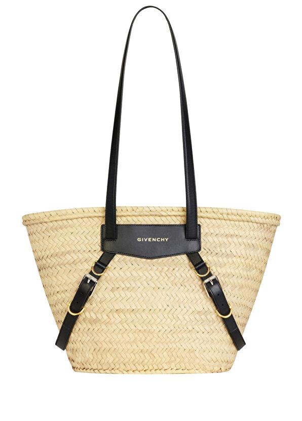 Черная женская соломенная пляжная сумка voyou среднего размера Givenchy соломенная сумка среднего размера бежевый