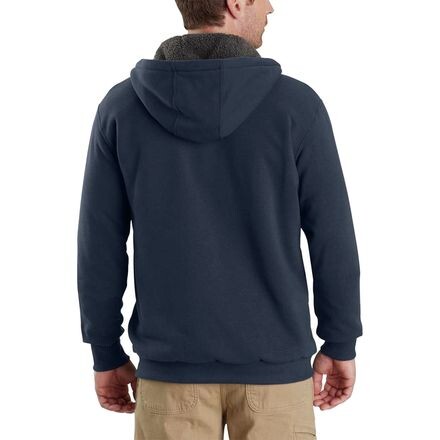 

Толстовка с капюшоном и молнией во всю длину Rain Defender Rockland мужская Carhartt, темно-синий