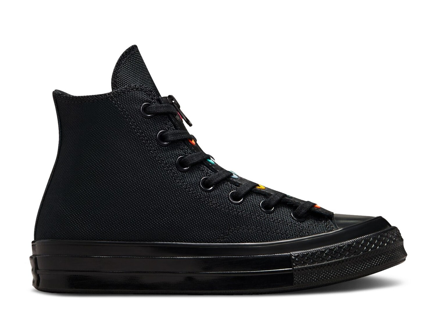 

Кроссовки Converse Wmns Chuck 70 Zip High 'Surface Fusion - Black', черный