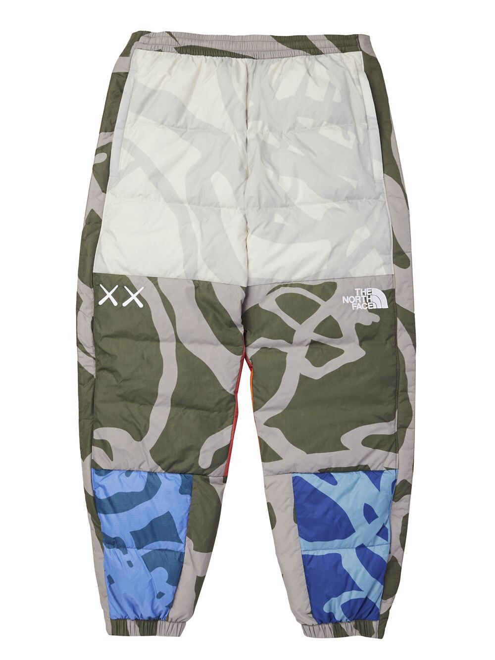 

Джоггеры с принтом The North Face XX KAWS The North Face, разноцветный, Серый