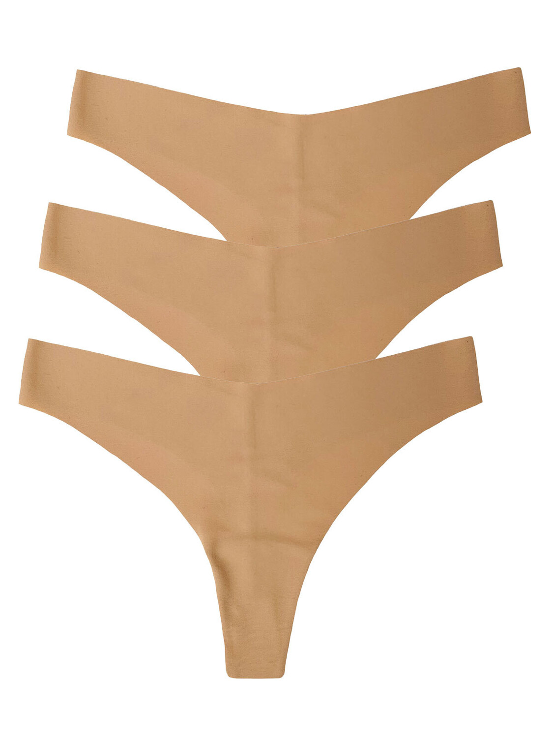 

Стринги Nina von C. 3 шт, цвет caramel