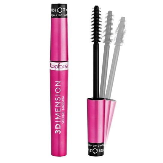 

Черная тушь, 8 мл Topface, 3Dimension Volume Mascara