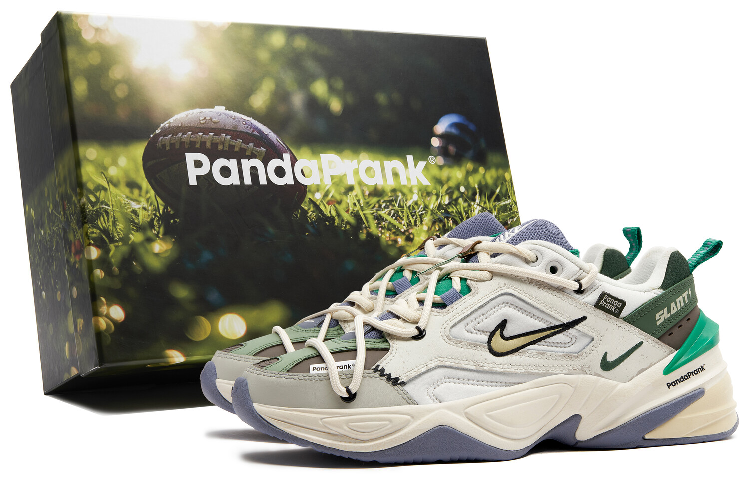 

Мужские кроссовки Nike M2K Chunky, Beige/Green