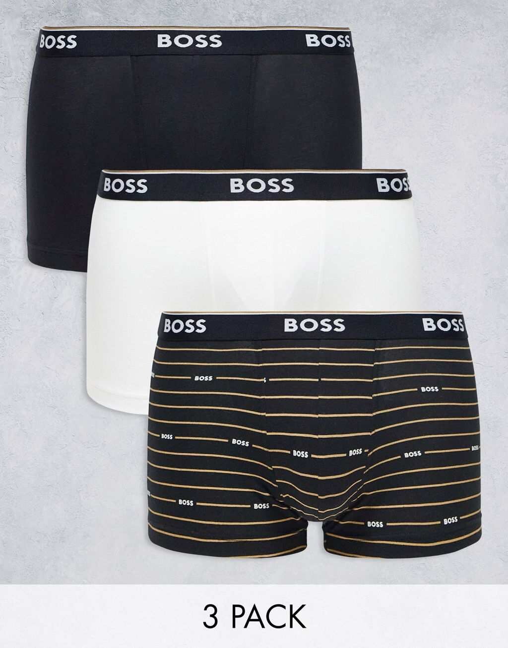 

Набор из трех боксеров-боксеров BOSS Bodywear