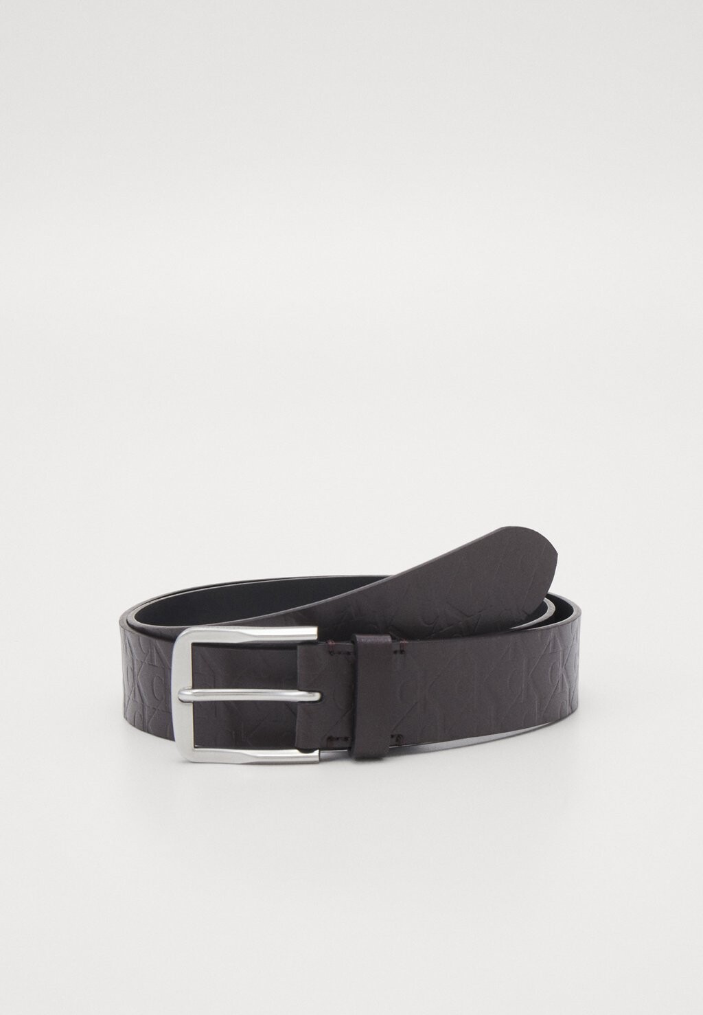 

Ремень CLASSIC FLAT BELT Calvin Klein Jeans, цвет bitter brown allover