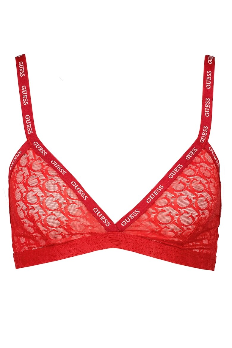 

Кружевной бюстгальтер Guess, красный
