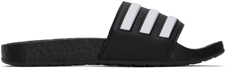 

Черные шлепанцы adidas Originals Adilette Boost