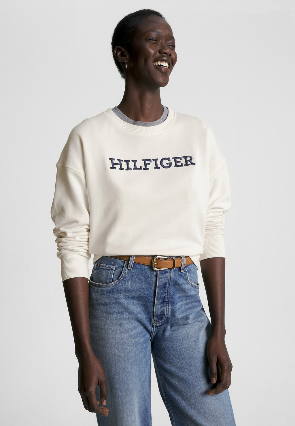 

Толстовка с капюшоном Tommy Hilfiger, белый