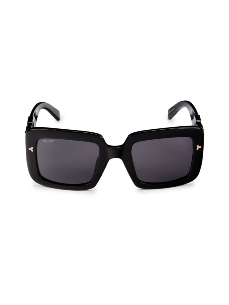 

Квадратные солнцезащитные очки 53MM Bally, черный