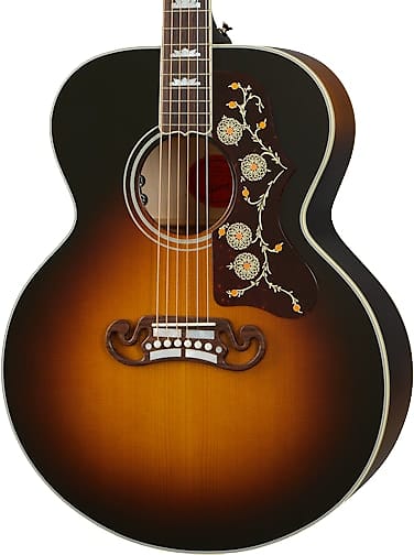 Акустическая гитара Gibson SJ-200 Original Vintage Sunburst w/case акустическая гитара gibson sj 200 standard wine red w case