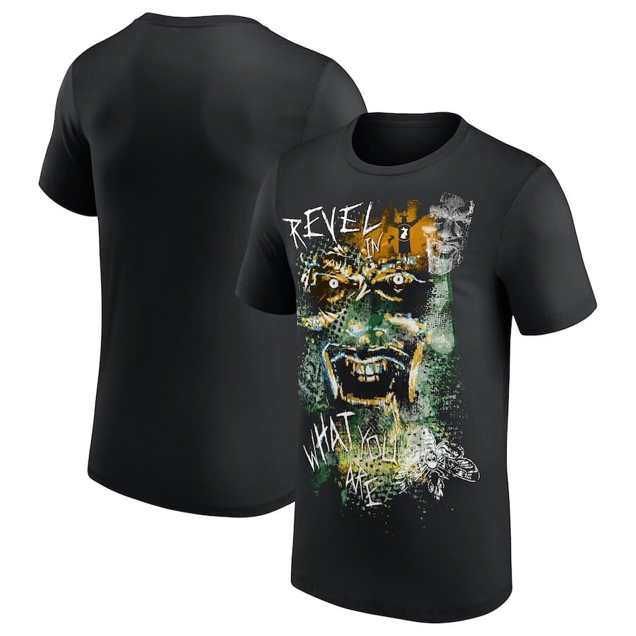 

Футболка с коротким рукавом WWE Authentic Bray Wyatt, черный