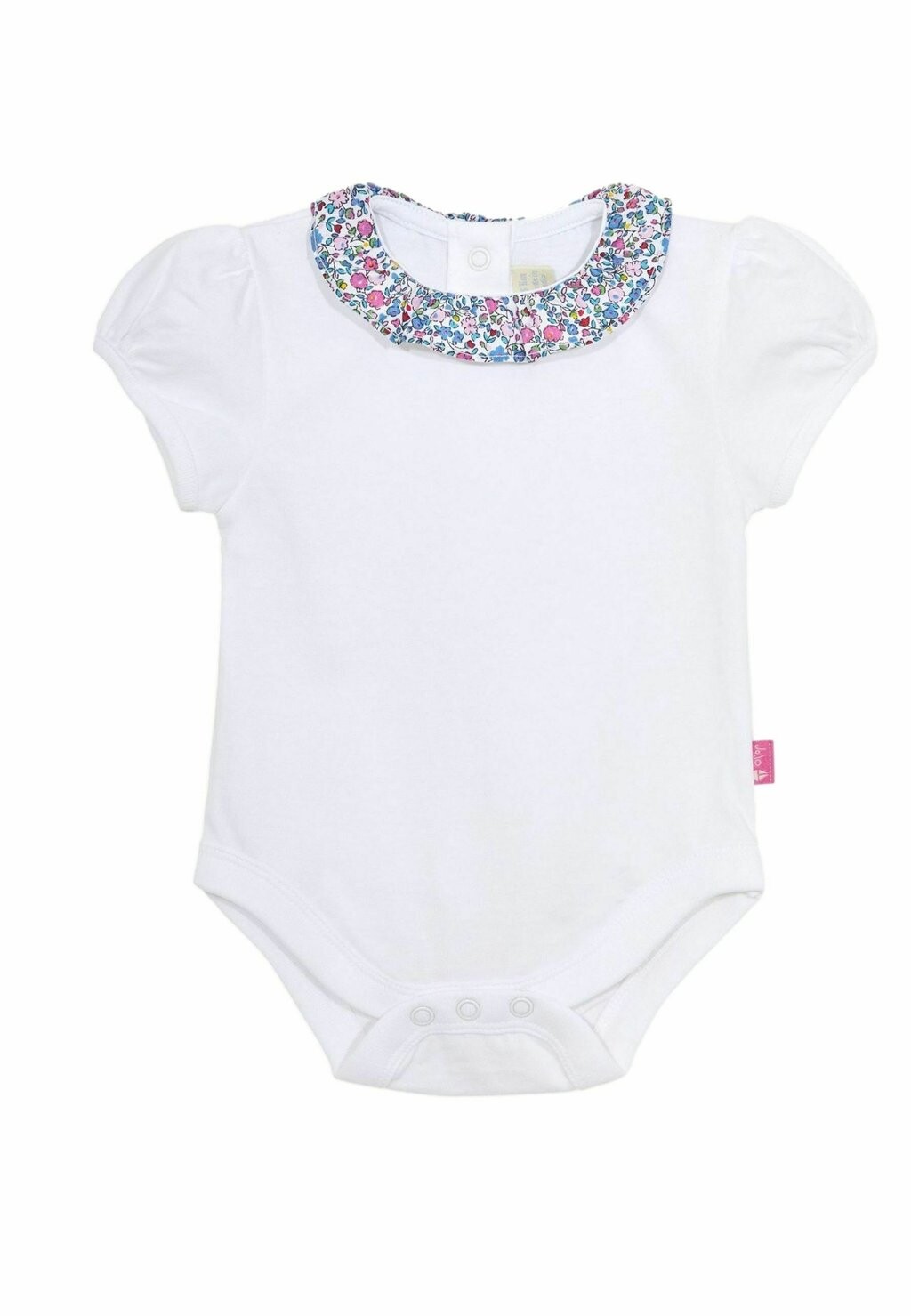 

Боди DITSY FLORAL COLLAR JoJo Maman Bébé, цвет white