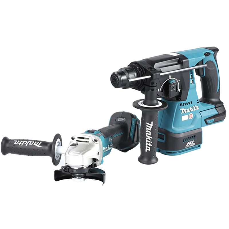 Угловая шлифовальная машина Makita DLX2161X + два аккумулятора 4.0Ah