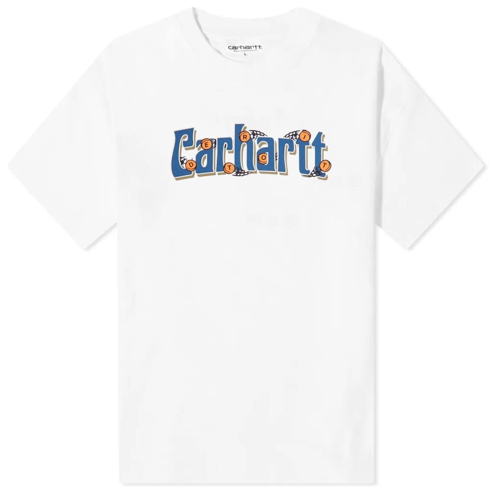 

Футболка Carhartt WIP Spin Script, белый