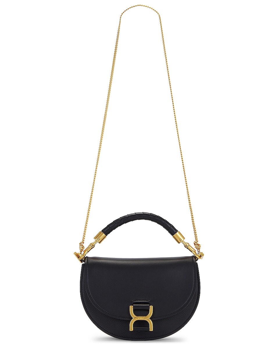 

Сумка Chloe Marcie Chain Flap, черный