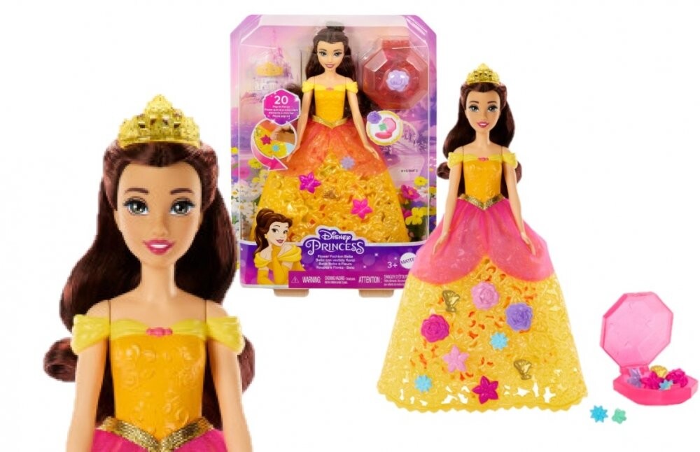 

Disney Floral Fashion Bella Hwb41 Wb3 Mattel