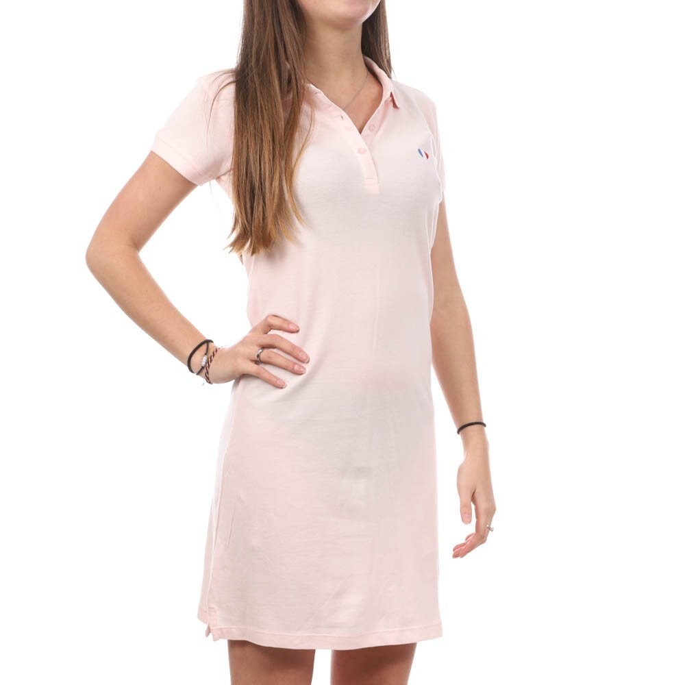 

Платье с коротким рукавом Teddy Smith Polo Riloty, розовый