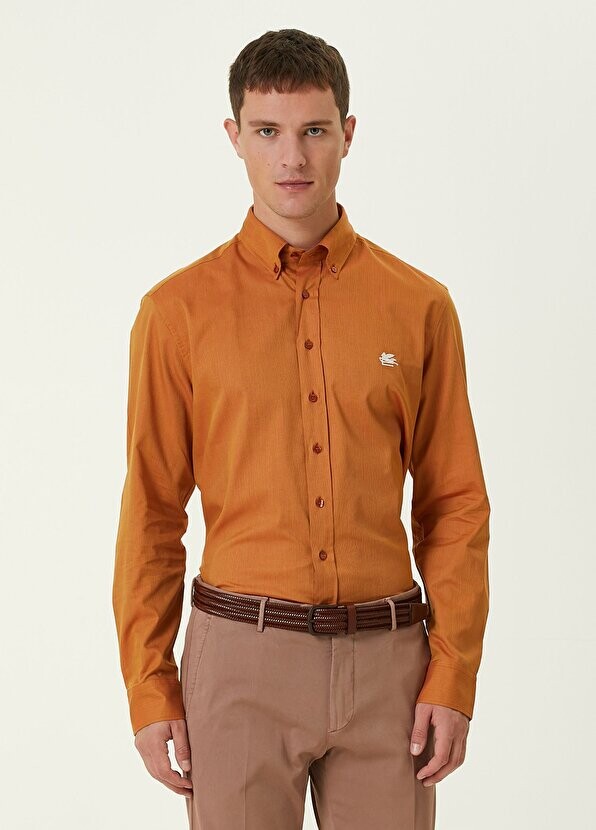 

Оранжевая рубашка Etro