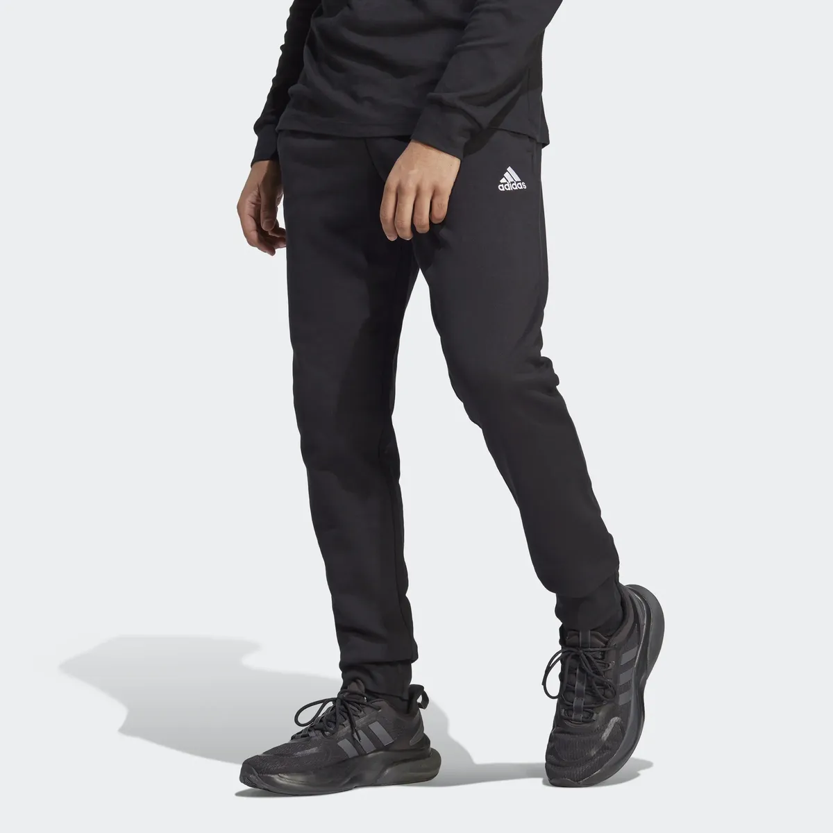 

Спортивные брюки Adidas Sportswear "ESSENTIALS FRENCH TERRY TAPERED CUFF PANTS" (1 шт.), черный