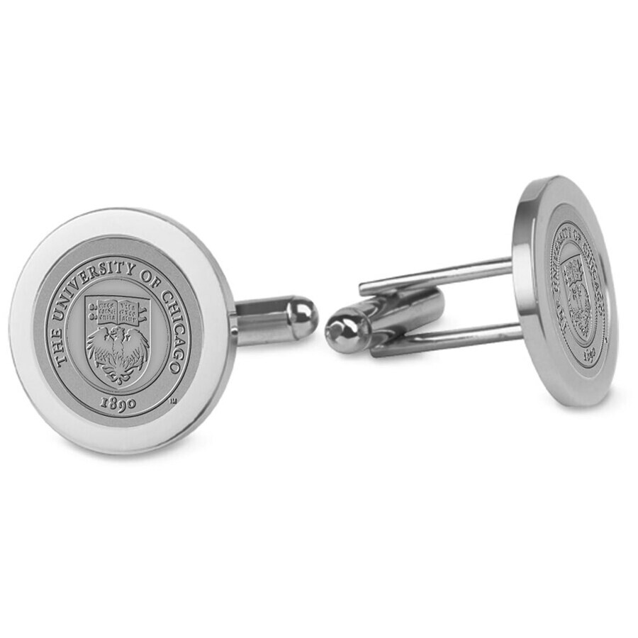 

Галстук Jardine Uchicago Maroons, серебряный