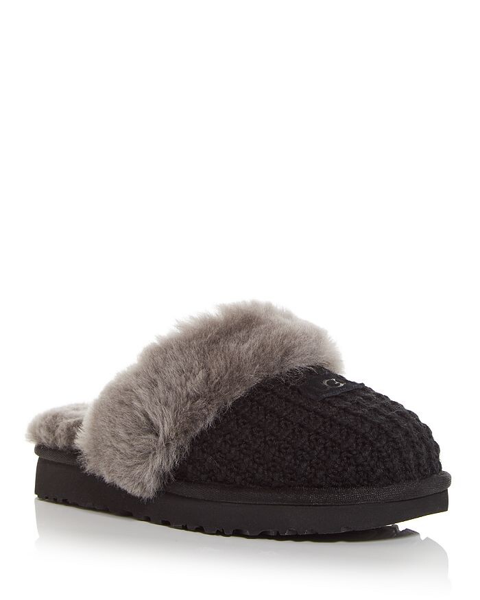 

Женские уютные шлепанцы из овчины без задника UGG