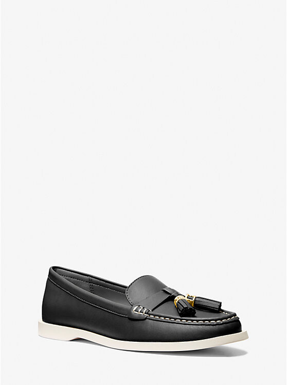 Кожаные мокасины Kiernan Michael Kors, черный