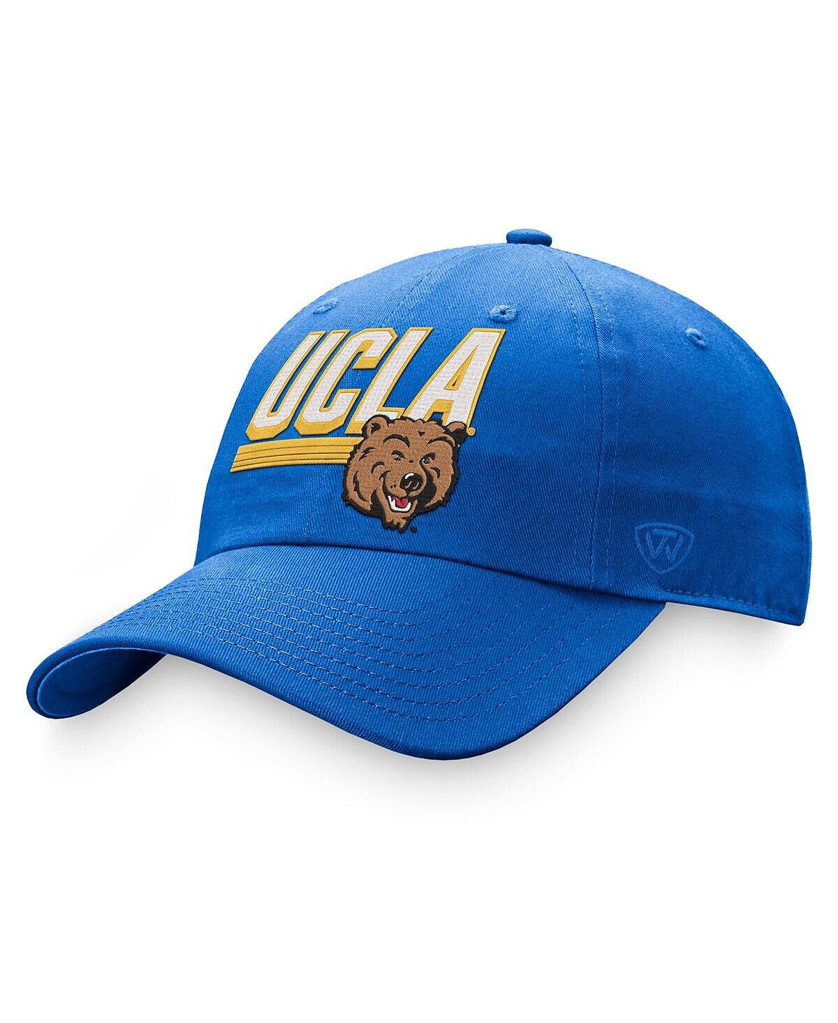 

Мужская синяя регулируемая кепка UCLA Bruins Slice Top of the World