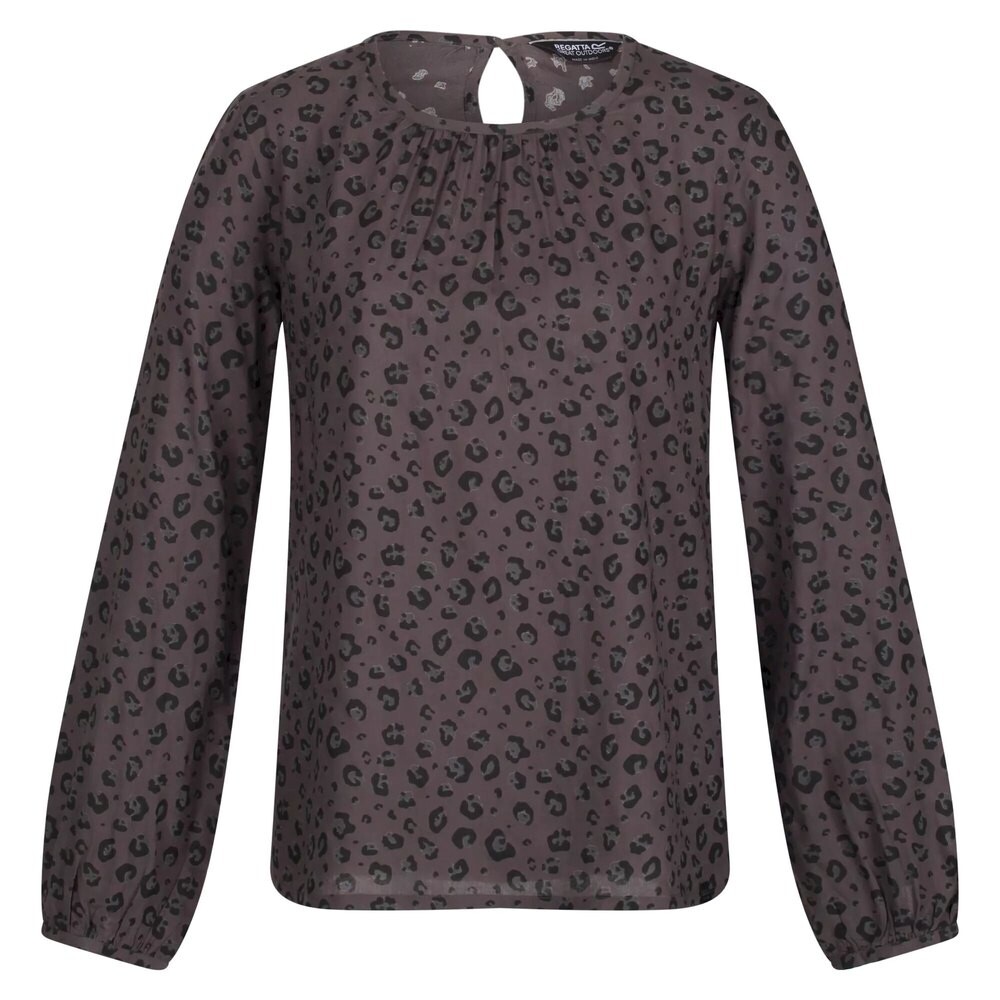 

Блузка Regatta Hadria Animal Print, черный