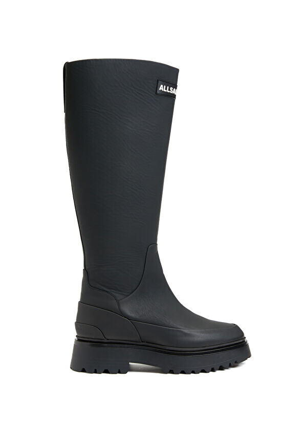 

Женские кожаные сапоги Allsaints, черный