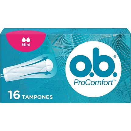 

Тампоны OB Digital Procomfort Mini Plastic Applicator, 16 шт. O.B