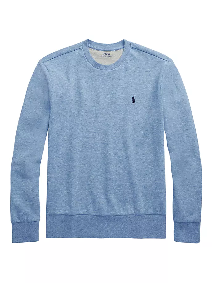 

Толстовка с круглым вырезом и логотипом Polo Ralph Lauren, цвет isle heather