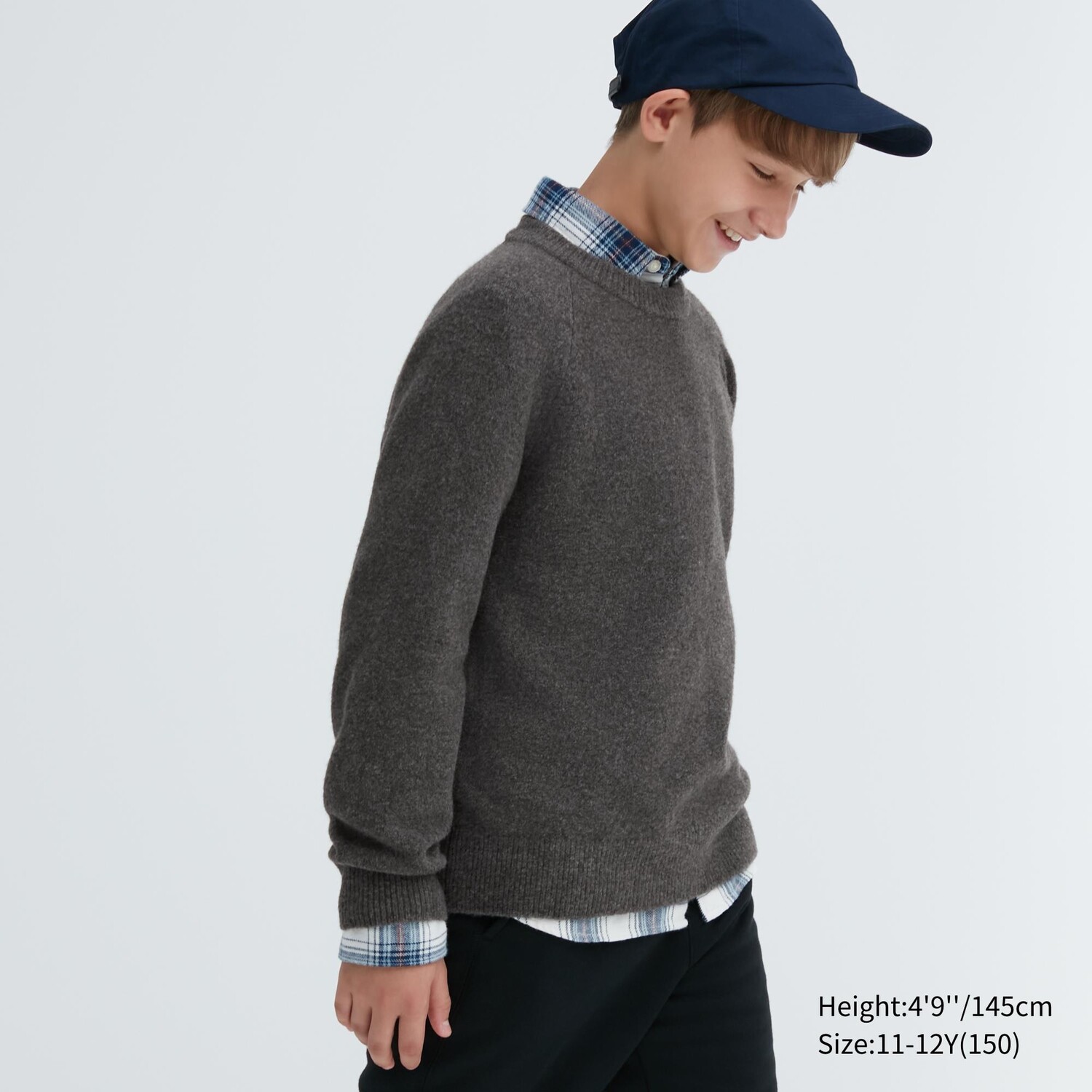 

Джемпер UNIQLO Souffle, серый
