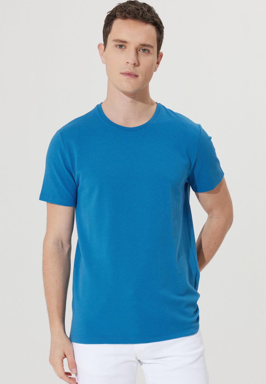 Базовая футболка AC&CO / ALTINYILDIZ CLASSICS, синий