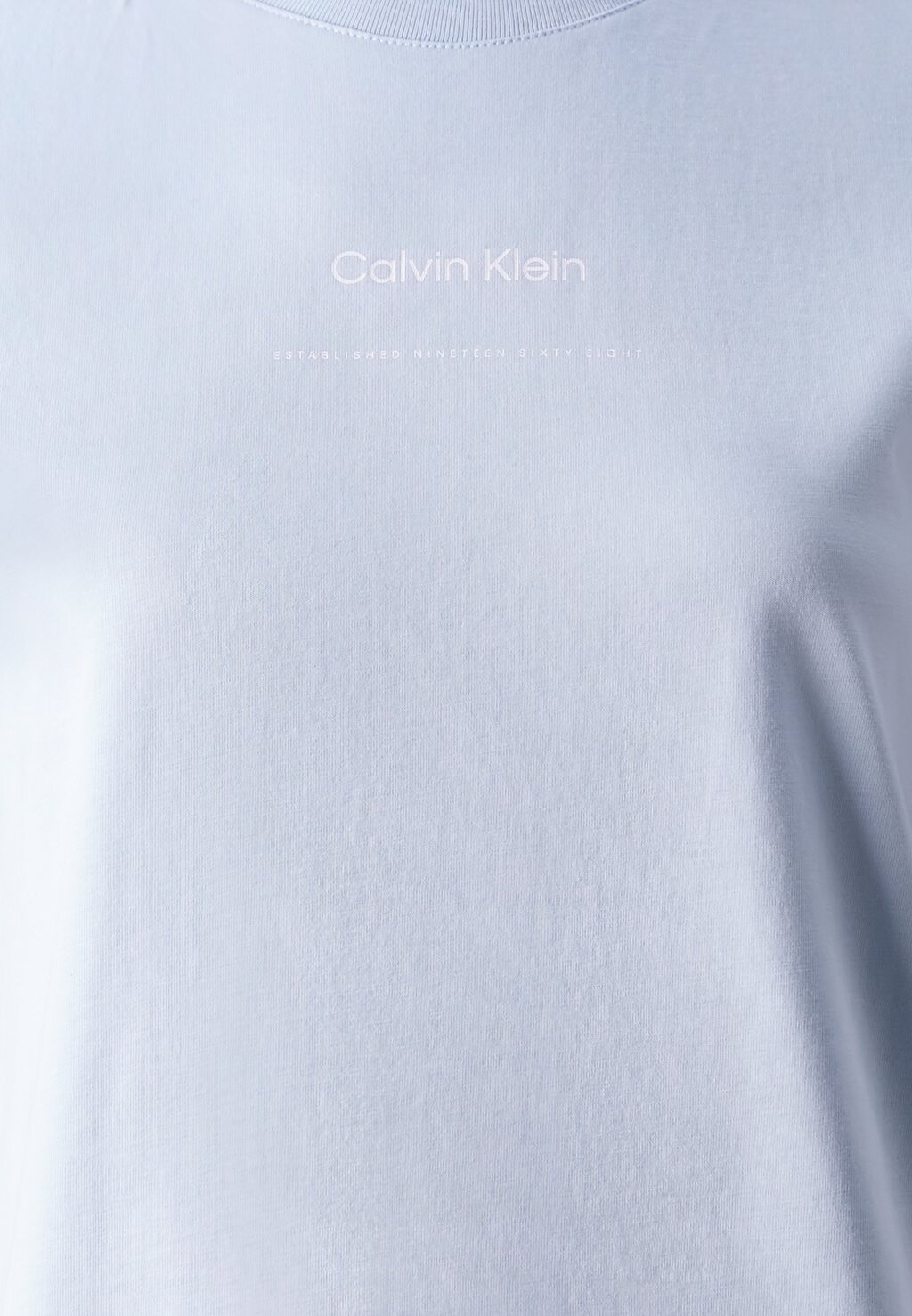 

Базовая футболка Multi Logo Regular Calvin Klein, мечта синяя