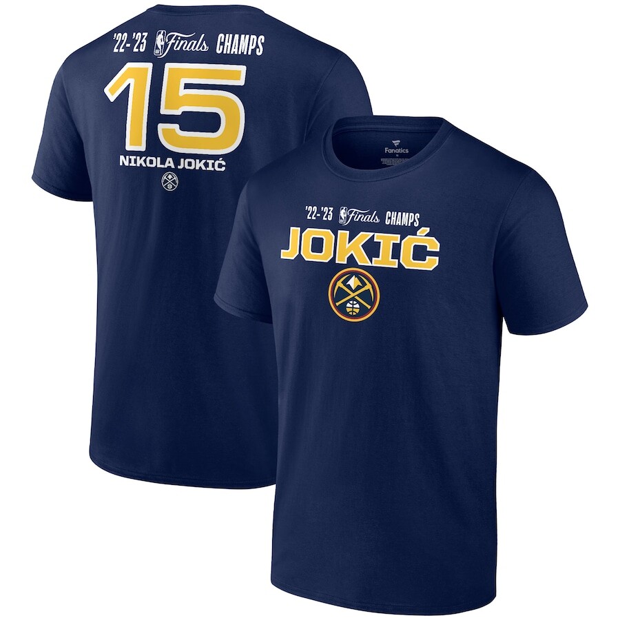 

Футболка с коротким рукавом Fanatics Branded Denver Nuggets, нави